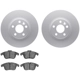 Purchase Top-Quality DYNAMIC FRICTION COMPANY - 4502-27084 - Front Disc Brake Kit pa1