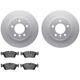 Purchase Top-Quality DYNAMIC FRICTION COMPANY - 4502-31156 - Front Disc Brake Kit pa1