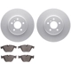 Purchase Top-Quality DYNAMIC FRICTION COMPANY - 4502-31215 - Ensemble de disque de frein avant pa1