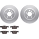 Purchase Top-Quality DYNAMIC FRICTION COMPANY - 4502-31219 - Front Disc Brake Kit pa2