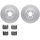 Purchase Top-Quality DYNAMIC FRICTION COMPANY - 4502-31237 - Front Disc Brake Kit pa1