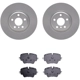 Purchase Top-Quality DYNAMIC FRICTION COMPANY - 4502-31285 - Front Disc Brake Kit pa1