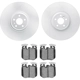 Purchase Top-Quality DYNAMIC FRICTION COMPANY - 4502-31291 - Front Disc Brake Kit pa2