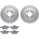 Purchase Top-Quality DYNAMIC FRICTION COMPANY - 4502-32012 - Front Disc Brake Kit pa1