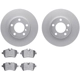 Purchase Top-Quality DYNAMIC FRICTION COMPANY - 4502-32037 - Front Disc Brake Kit pa1