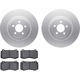 Purchase Top-Quality DYNAMIC FRICTION COMPANY - 4502-39000 - Front Disc Brake Kit pa1