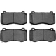 Purchase Top-Quality DYNAMIC FRICTION COMPANY - 4502-39000 - Front Disc Brake Kit pa3