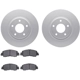 Purchase Top-Quality DYNAMIC FRICTION COMPANY - 4502-39056 - Front Disc Brake Kit pa1