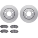 Purchase Top-Quality DYNAMIC FRICTION COMPANY - 4502-40126 - Front Disc Brake Kit pa1