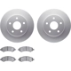 Purchase Top-Quality DYNAMIC FRICTION COMPANY - 4502-40131 - Front Disc Brake Kit pa2