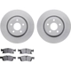 Purchase Top-Quality DYNAMIC FRICTION COMPANY - 4502-42052 - Front Disc Brake Kit pa2