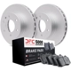 Purchase Top-Quality DYNAMIC FRICTION COMPANY - 4502-42060 - Front Disc Brake Kit pa1