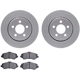 Purchase Top-Quality DYNAMIC FRICTION COMPANY - 4502-42068 - Front Disc Brake Kit pa1