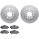 Purchase Top-Quality DYNAMIC FRICTION COMPANY - 4502-42069 - Front Disc Brake Kit pa1