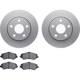 Purchase Top-Quality DYNAMIC FRICTION COMPANY - 4502-42085 - Front Disc Brake Kit pa2
