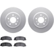 Purchase Top-Quality DYNAMIC FRICTION COMPANY - 4502-45045 - Front Disc Brake Kit pa1