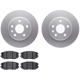 Purchase Top-Quality DYNAMIC FRICTION COMPANY - 4502-45048 - Front Disc Brake Kit pa1