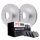 Purchase Top-Quality DYNAMIC FRICTION COMPANY - 4502-45051 - Front Disc Brake Kit pa1