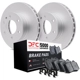 Purchase Top-Quality DYNAMIC FRICTION COMPANY - 4502-45063- Front Disc Brake Kit pa1