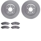 Purchase Top-Quality DYNAMIC FRICTION COMPANY - 4502-46071 - Front Disc Brake Kit pa1