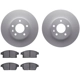 Purchase Top-Quality DYNAMIC FRICTION COMPANY - 4502-46099 - Front Disc Brake Kit pa1