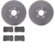Purchase Top-Quality DYNAMIC FRICTION COMPANY - 4502-46102 - Front Disc Brake Kit pa1
