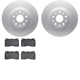 Purchase Top-Quality DYNAMIC FRICTION COMPANY - 4502-46106 - Front Disc Brake Kit pa1