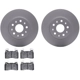 Purchase Top-Quality DYNAMIC FRICTION COMPANY - 4502-46114 - Front Disc Brake Kit pa1