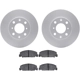Purchase Top-Quality DYNAMIC FRICTION COMPANY - 4502-46122 - Front Disc Brake Kit pa1