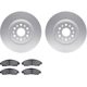 Purchase Top-Quality DYNAMIC FRICTION COMPANY - 4502-46129 - Front Disc Brake Kit pa1