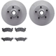 Purchase Top-Quality DYNAMIC FRICTION COMPANY - 4502-47034 - Front Disc Brake Kit pa1