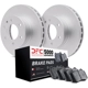 Purchase Top-Quality DYNAMIC FRICTION COMPANY - 4502-47085 - Front Disc Brake Kit pa1