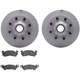 Purchase Top-Quality DYNAMIC FRICTION COMPANY - 4502-48025 - Front Disc Brake Kit pa1