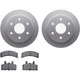 Purchase Top-Quality DYNAMIC FRICTION COMPANY - 4502-48076 - Front Disc Brake Kit pa1