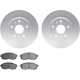 Purchase Top-Quality DYNAMIC FRICTION COMPANY - 4502-48081 - Front Disc Brake Kit pa1