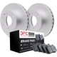 Purchase Top-Quality DYNAMIC FRICTION COMPANY - 4502-48093 - Front Disc Brake Kit pa1