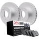 Purchase Top-Quality DYNAMIC FRICTION COMPANY - 4502-48093 - Ensemble de disque de frein avant pa1