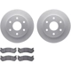 Purchase Top-Quality DYNAMIC FRICTION COMPANY - 4502-48094 - Front Disc Brake Kit pa1