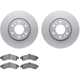 Purchase Top-Quality DYNAMIC FRICTION COMPANY - 4502-48109 - Disc Brake Kit pa1