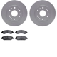 Purchase Top-Quality DYNAMIC FRICTION COMPANY - 4502-48112 - Front Disc Brake Kit pa1