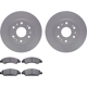 Purchase Top-Quality DYNAMIC FRICTION COMPANY - 4502-48114 - Front Disc Brake Kit pa2