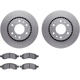 Purchase Top-Quality DYNAMIC FRICTION COMPANY - 4502-48117 - Front Disc Brake Kit pa1
