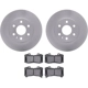 Purchase Top-Quality DYNAMIC FRICTION COMPANY - 4502-48130 - Front Disc Brake Kit pa1