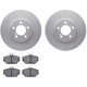 Purchase Top-Quality DYNAMIC FRICTION COMPANY - 4502-54225 -Front Disc Brake Kit pa1