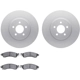Purchase Top-Quality DYNAMIC FRICTION COMPANY - 4502-55013 - Front Disc Brake Kit pa1
