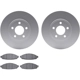 Purchase Top-Quality DYNAMIC FRICTION COMPANY - 4502-56014 - Front Disc Brake Kit pa1