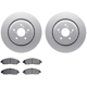 Purchase Top-Quality DYNAMIC FRICTION COMPANY - 4502-58040 - Front Disc Brake Kit pa1