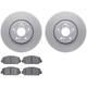Purchase Top-Quality DYNAMIC FRICTION COMPANY - 4502-58042 - Front Disc Brake Kit pa1