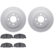 Purchase Top-Quality DYNAMIC FRICTION COMPANY - 4502-59095 - Front Disc Brake Kit pa1