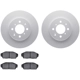 Purchase Top-Quality DYNAMIC FRICTION COMPANY - 4502-59097 - Front Disc Brake Kit pa1